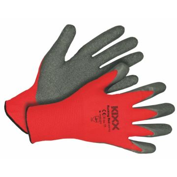 Kixx Tuinhandschoen Rocking Red Rood - Maat 11