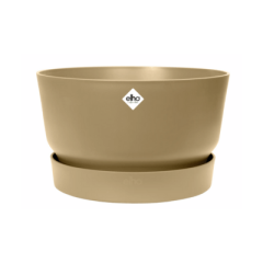 Elho Greenville Schaal 33 cm - Goudkleurig Zand