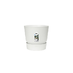 Elho Greenville rond 14 cm - wit
