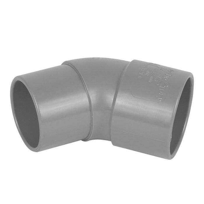 PVC Bocht 45° 1xLV