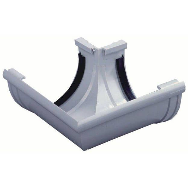 Dyka Buitenhoekstuk voor mastgoot 120mm