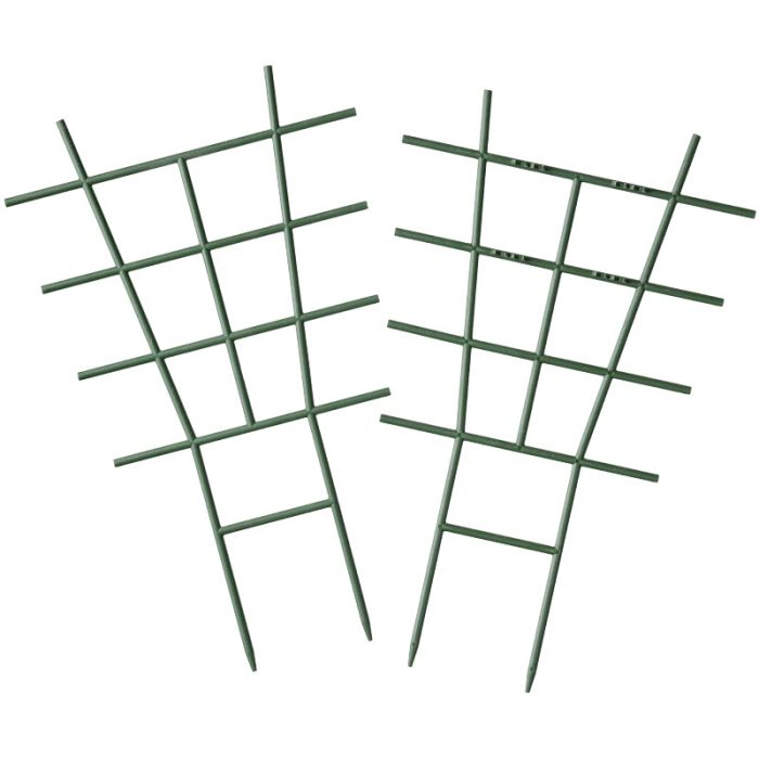 Nature kamerplantrekjes 37 x 23 cm - 2 stuks