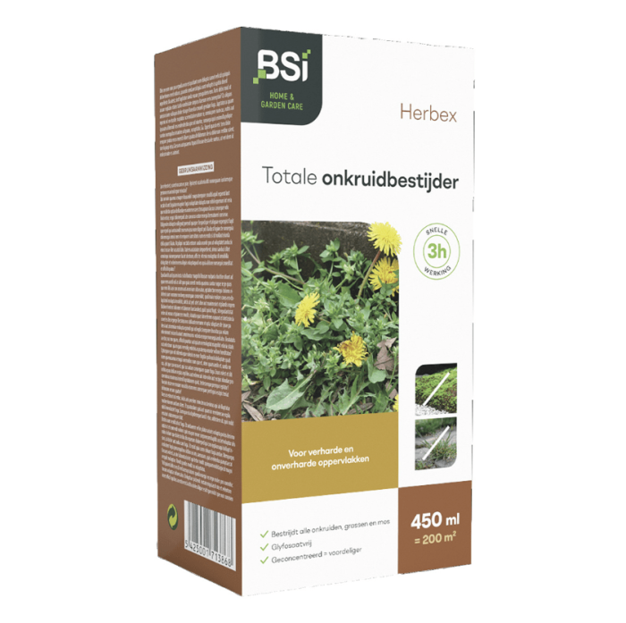 Onkruidbestijder BSI Herbex 250 m²  | 450ml 