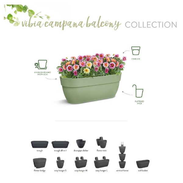 Elho Vibia Campana Balkon serie